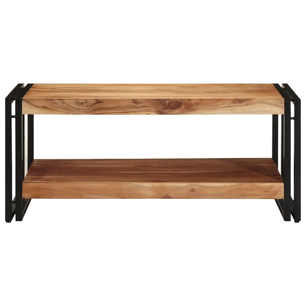 Tavolino da Salotto 90x50x38 cm Legno Massello di Acacia 4102716
