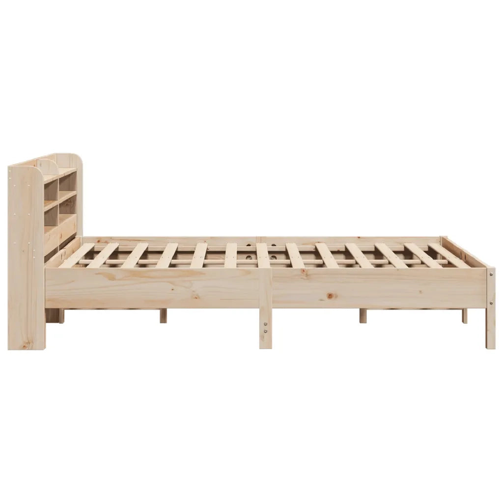 Letto senza Materasso 135x190 cm in Legno Massello di Pino 3306903