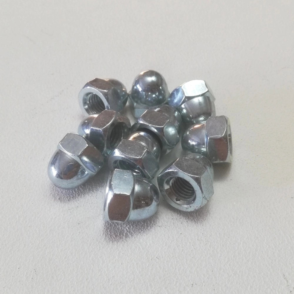 M 14 chiave 22 - 20pz dado esagonale cieco zincato passo grosso