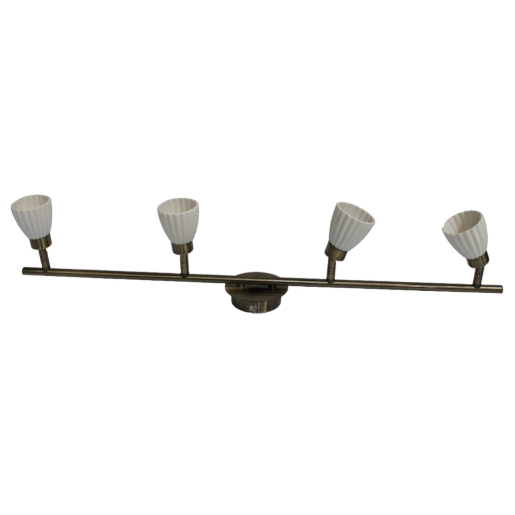 Stecca 4 Faretti MAX 4X50W GU10 - Serie FIRENZE ALEYAY