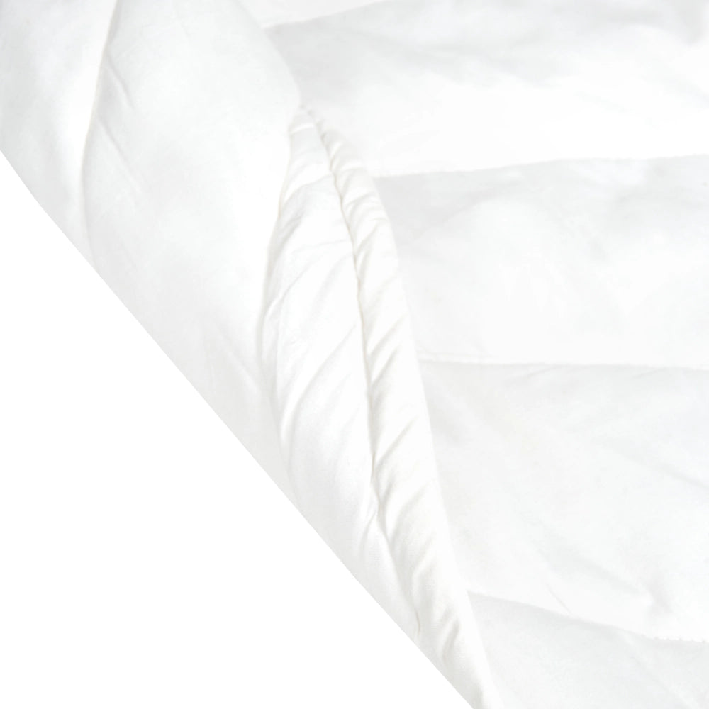 Tappeto da gioco per bambini in cotone bianco a forma di conchiglia trapuntato 110 x 110 cm Accessori per la cameretta dei bambini