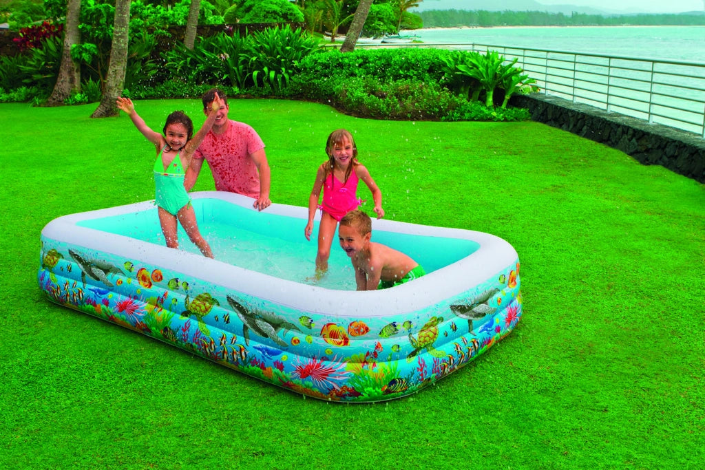 Intex PISCINA GONFIABILE FAMILY TROPICAL cm. 305x183x56 h (lt. 1.050) 2.00 pz