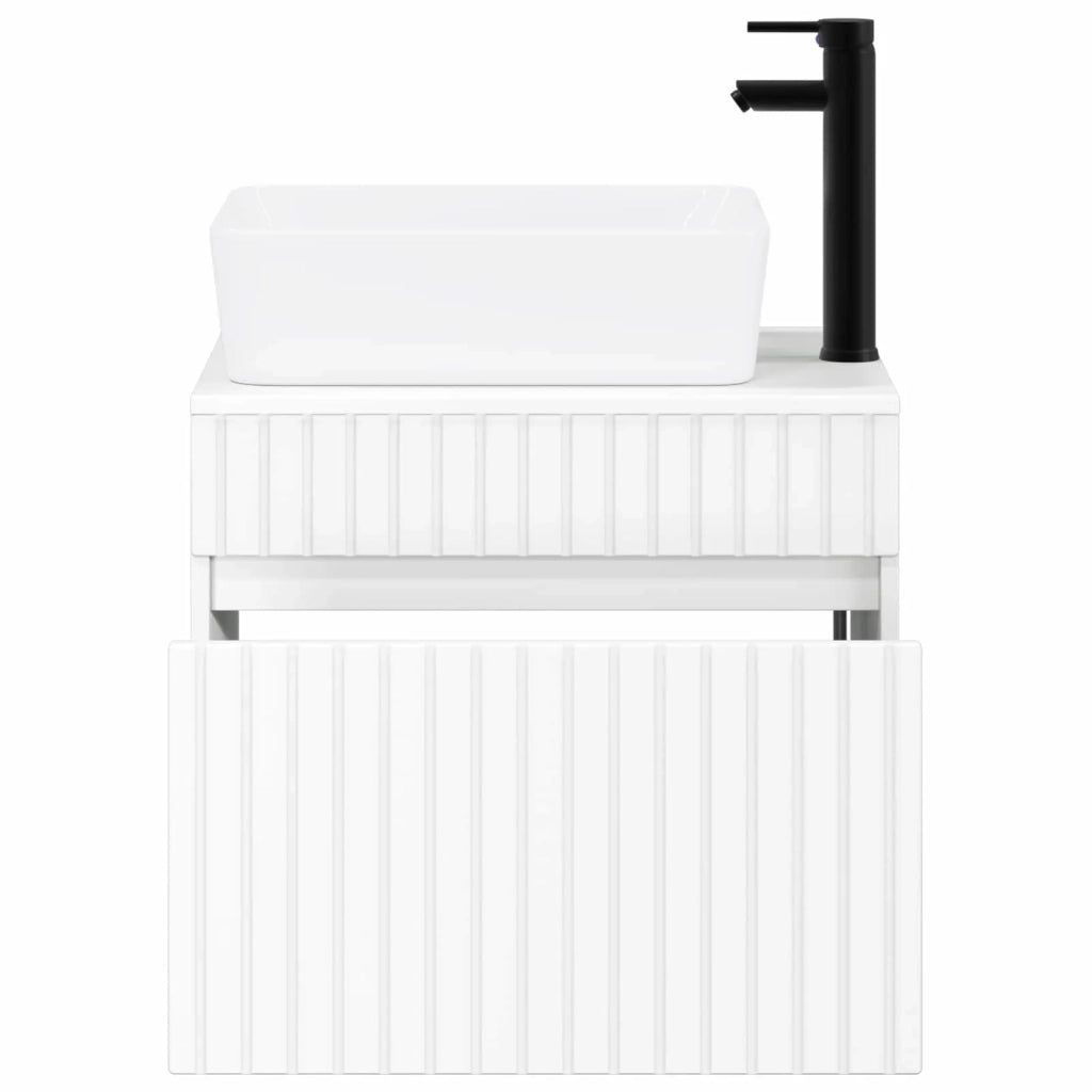 Set di mobili per il bagno Bianco Legno ingegnerizzato 3404300