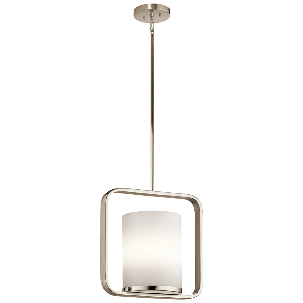 Sospensione City Loft nichel lucido 1xE27 60W Kichler
