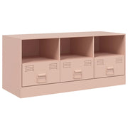 Mobile TV | Armadietto TV | Mobile Porta TV Rosa 99x39x44 cm in Acciaio