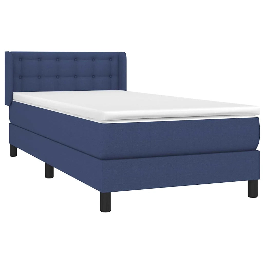 Giroletto a Molle con Materasso Blu 80x200 cm inTessuto 3129991