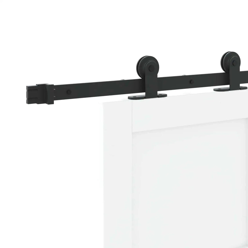 Porta scorrevole Bianco e Nero 83 x 202 cm