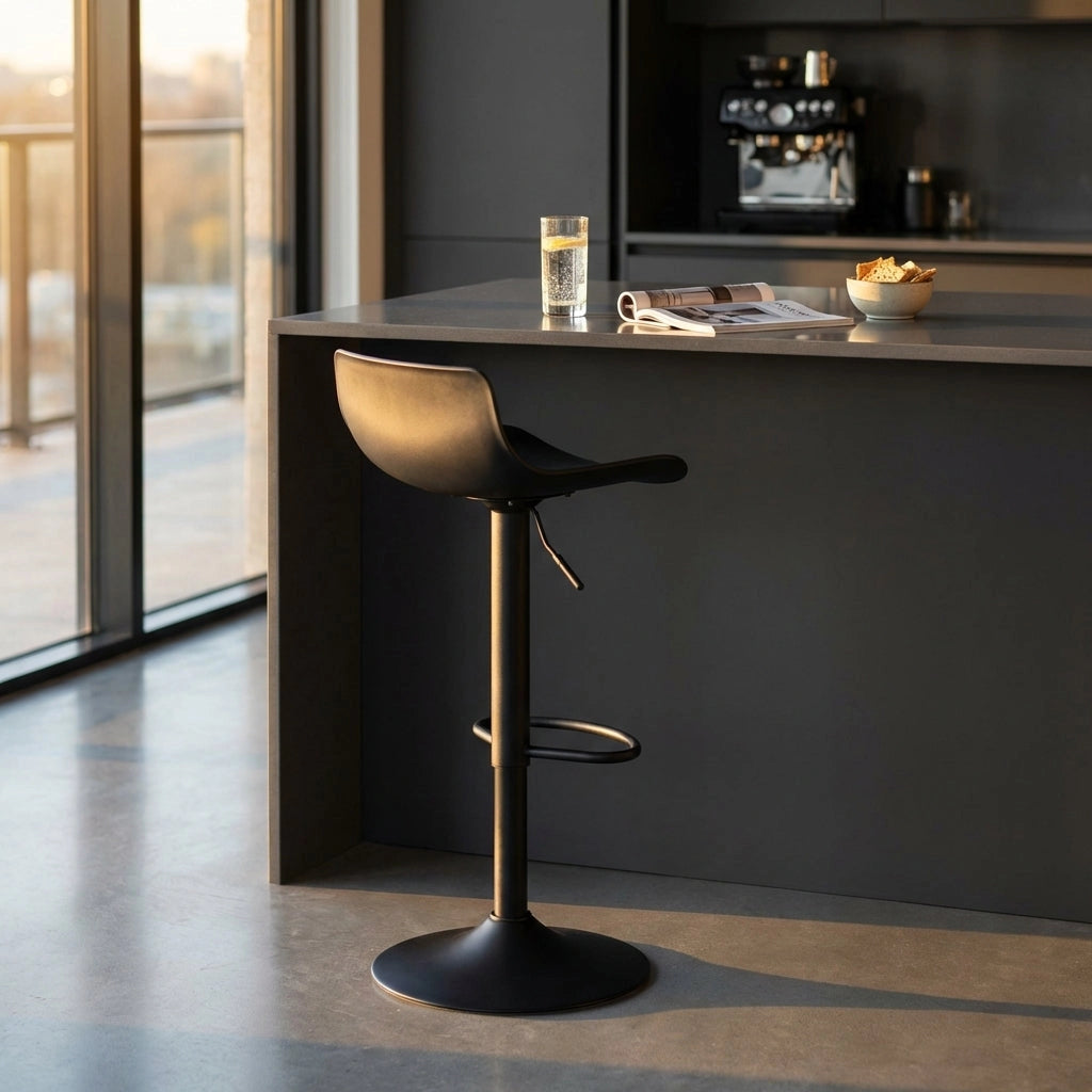 Sgabello alto per Cucina in Plastica cm 43x44x96 - TOLLY