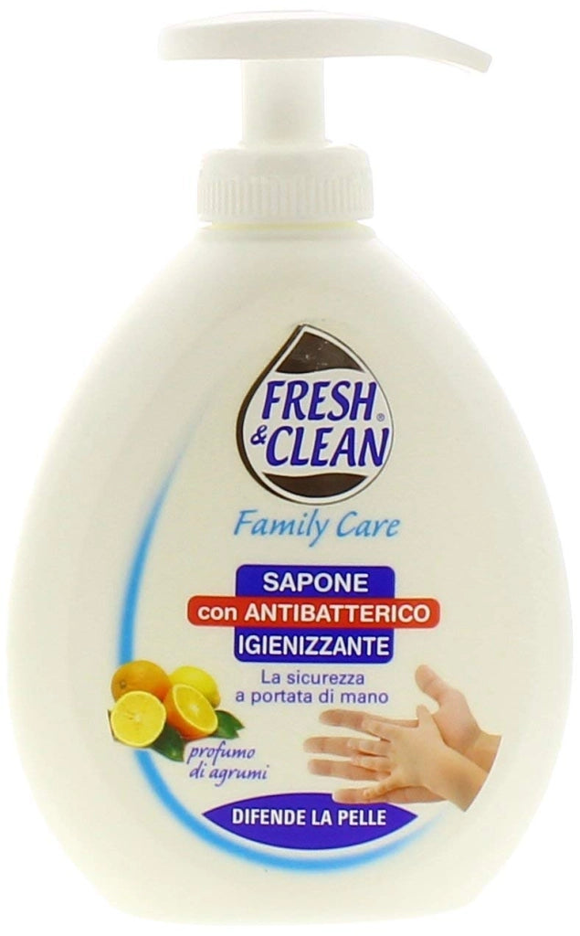 SET 12 FRESH & CLEAN SAPONE LIQUIDO ANTIBATTERCO 300ML