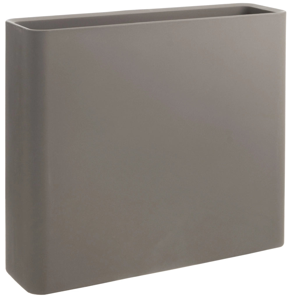 Vaso 90x27x77 cm in Polietilene Divio 80 Cappuccino Indoor