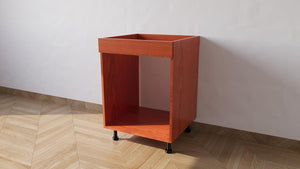 Mobile Base forno il legno L 60 x H 72 x P 55,5 cm in kit colore Ciliegio