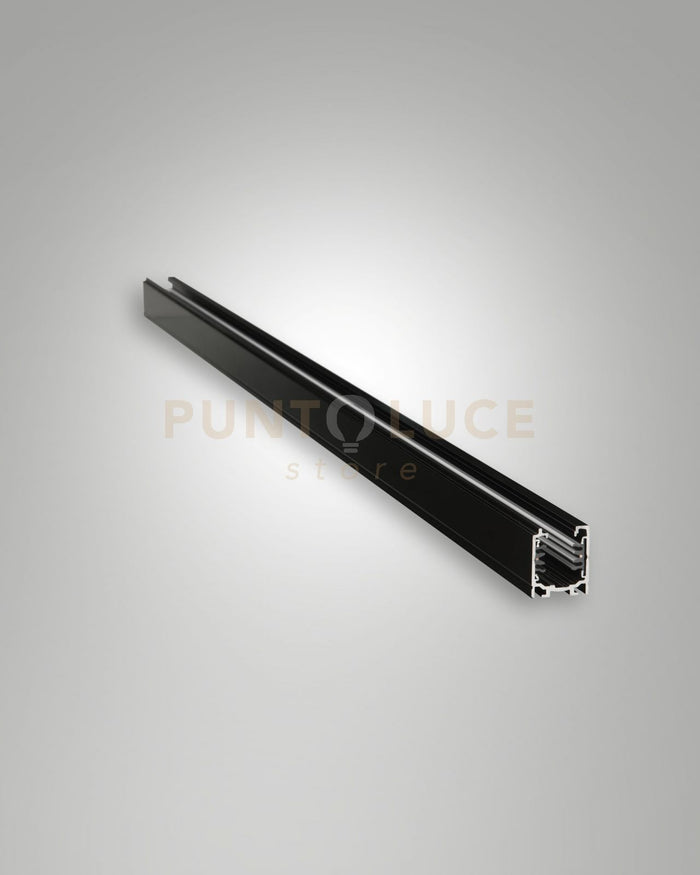 6120-16-100 BINARIO TRACK NERO STANDARD 3 FASI+DA L.100CM