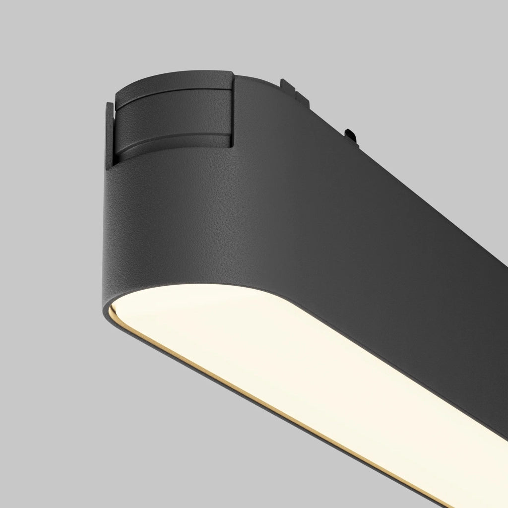 Maytoni Lampada da binario moderna Radity Basis 1 luce LED integrato nero metallo