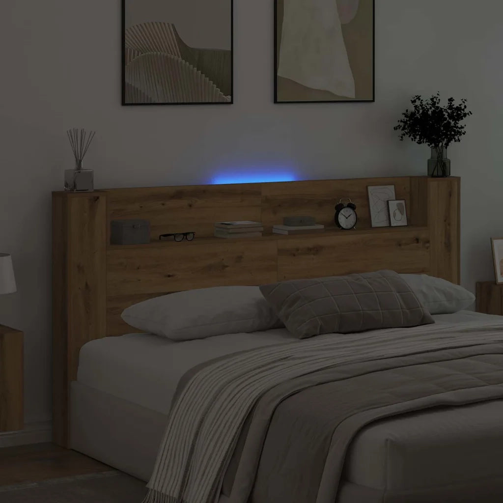 Testiera Letto Rovere Artigianale Legno ingegnerizzato