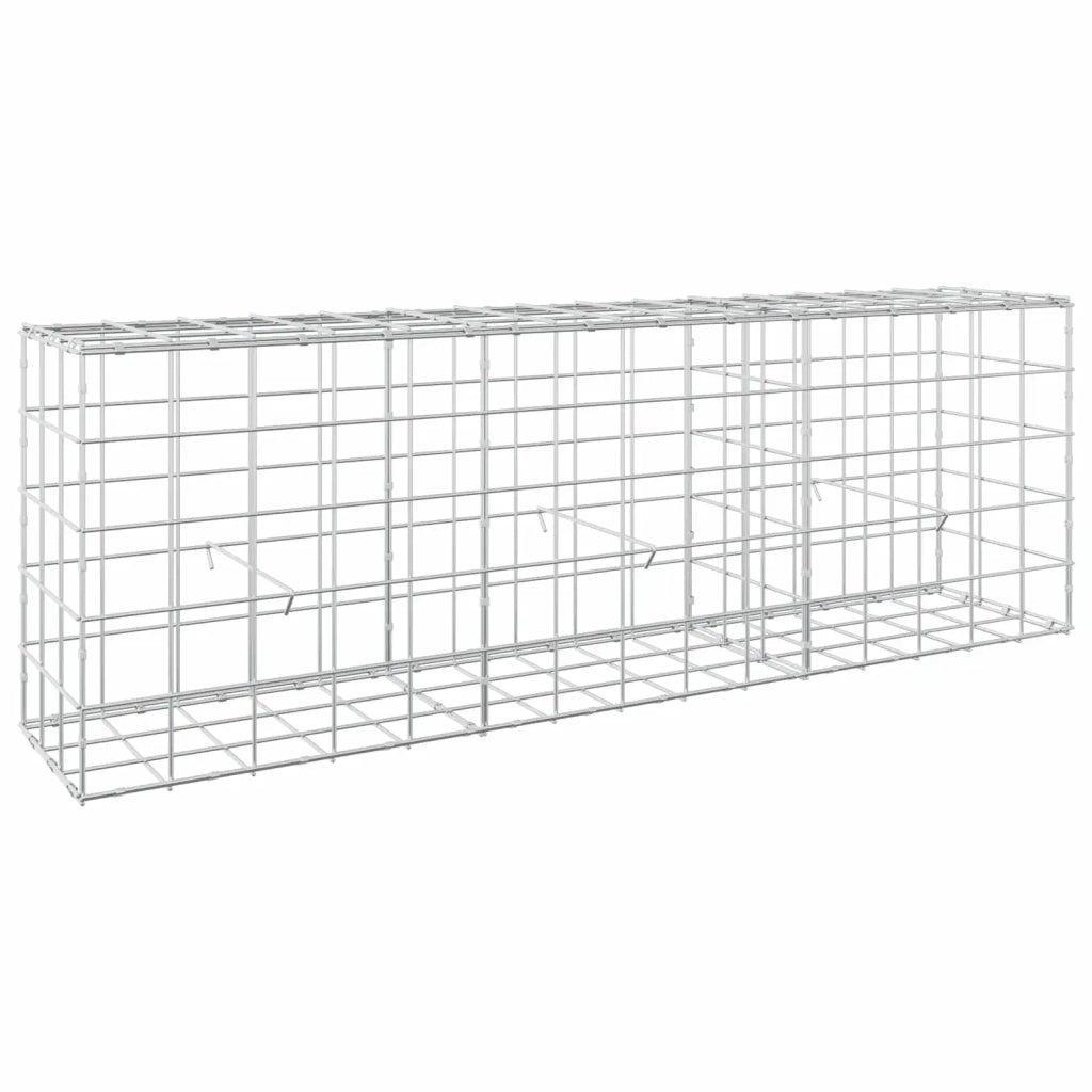 Gabione con Filo da 3,5 mm e Rete da 10x10 cm 150x30x50 cm 3463173