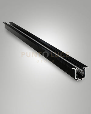 6121-06-300 BINARIO NERO INCASSO 3 FASI+DALI L.300CM