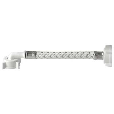 TUBO TRECCIA CARICO LAVATRICE MIXINOX PARIGI  NYLON/INOX 3/4F CM 200