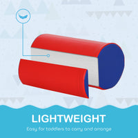 Set 5 Costruzioni Morbide per Bambini 1-3 Anni in Finta Pelle e Schiuma Multicolore