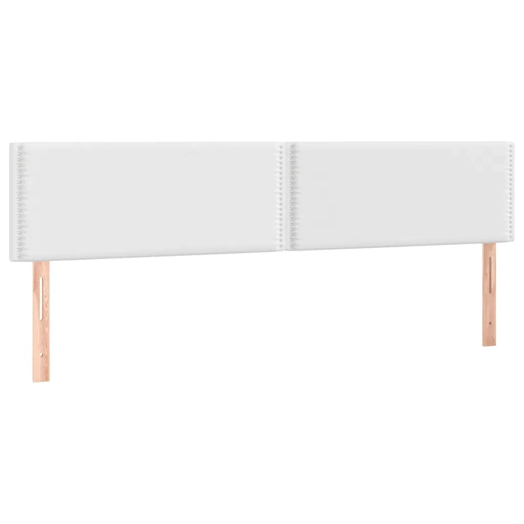 Giroletto a Molle con Materasso Bianco 200x200cm in Similpelle