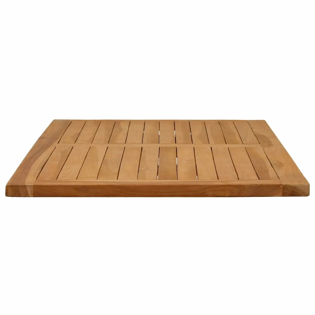 Piano del tavolo Rettangolare Legno di teak solido Naturale 42033168