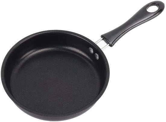 Pentola per Cucina - In Acciaio Inox con Strato Antiscivolo - 14 cm - Adatto per Gas e Induzione - Duraturo e Facile da Pulire - Ideale per la Preparazione di Cibi.