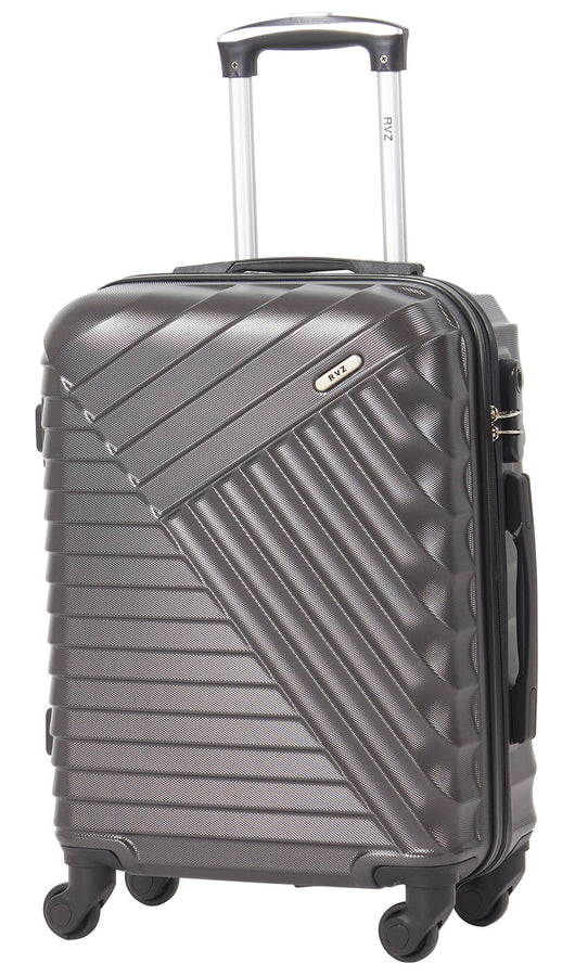 Trolley Valigia Bagaglio a Mano Rigido in ABS 4 Ruote  Ravizzoni Mojito Antracite