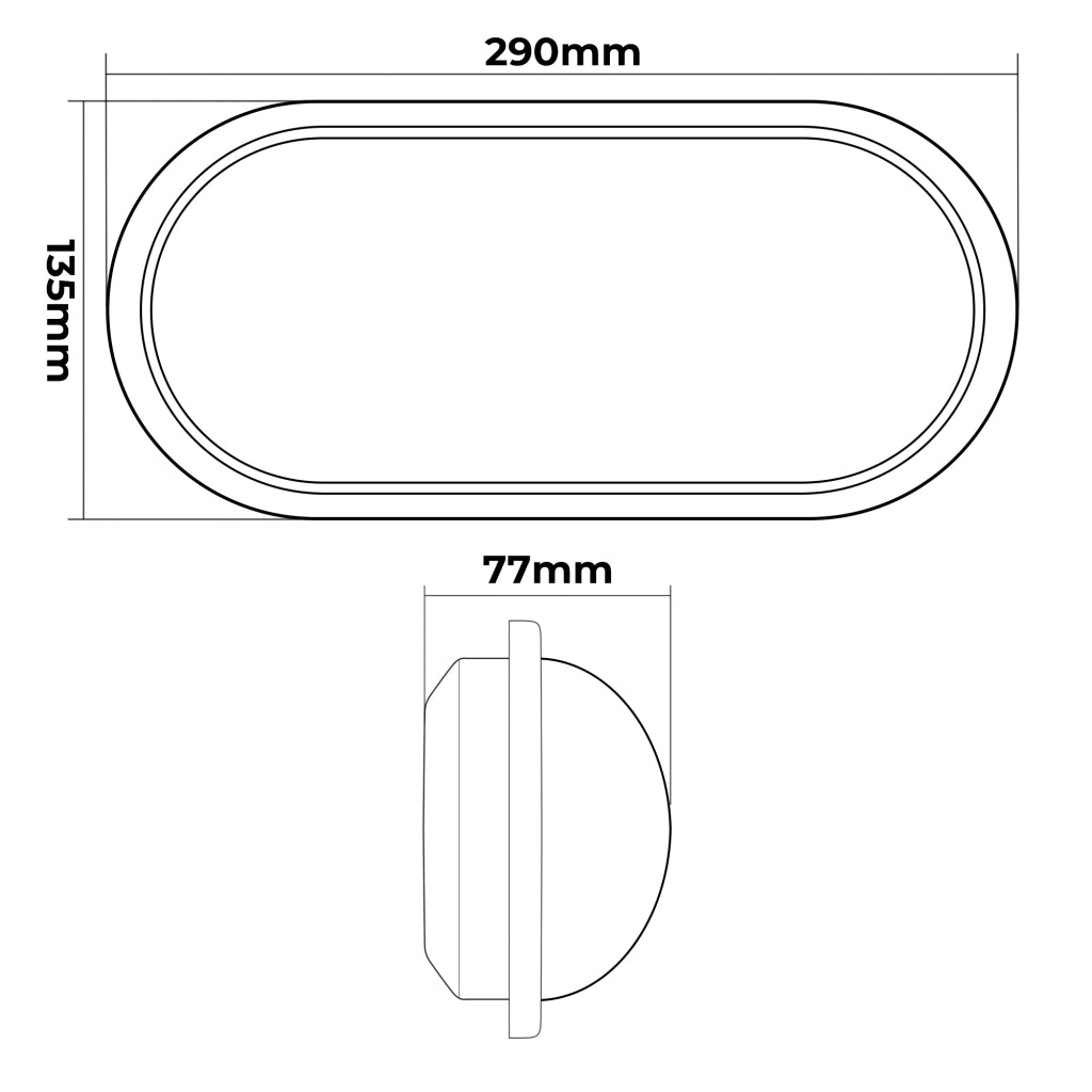 APPLIQUE LED DA PARETE IP65 CON LUCE FREDDA 4000K - ELEGANZA ED EFFICIENZA ENERGETICA PER GIARDINI BALCONI E FACCIATE