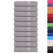 Asciugamani da doccia FROGN 10 pz Grigio 70x140 cm 360 g/m² 136835