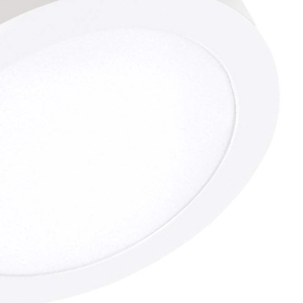 PLAFONIERA A SUPERFICIE TONDA 18W 6000k
