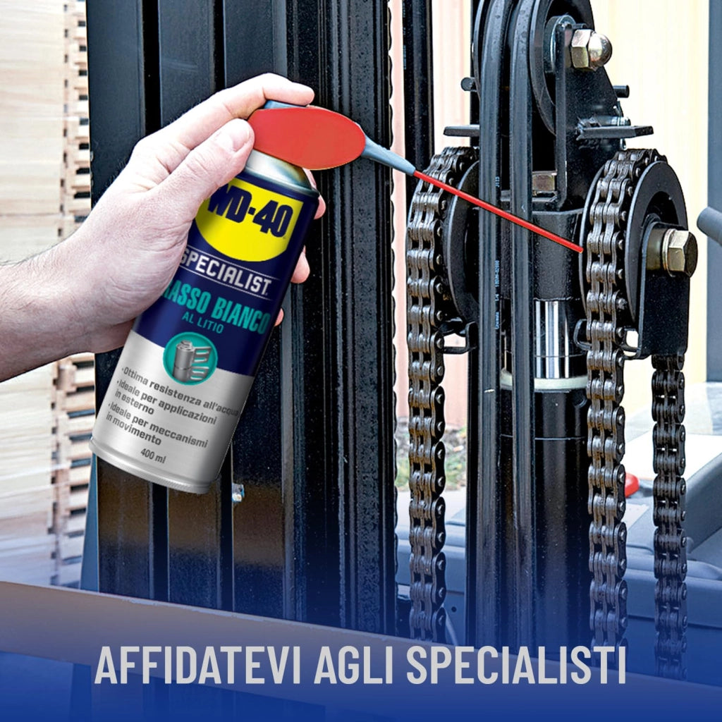 Grasso Bianco al Litio Spray Wd 40 400 ml