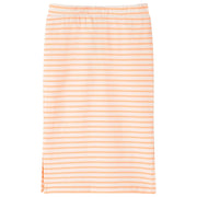 Gonna Dritta da Bambina a Righe Arancione Fluorescente 128 CFW7954272