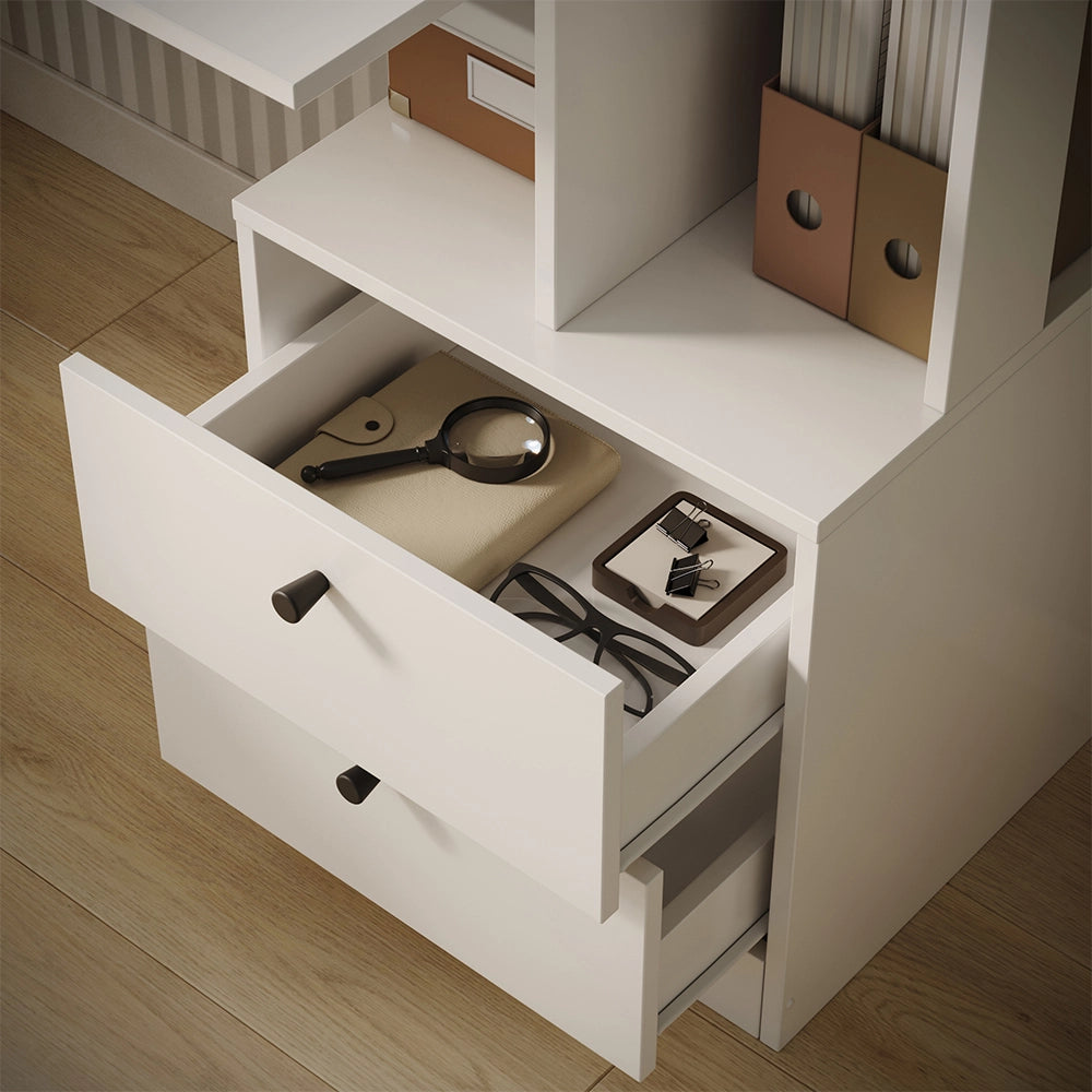 Vicco  Scrivania  Bianco  136 x 55 cm