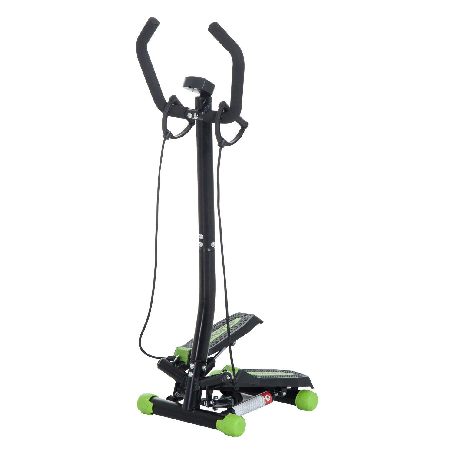 Stepper Professionale Fitness con Manubrio e Corde 40x48x118 cm