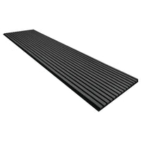 Pannelli Acustici Fonoassorbenti 2pz 60x120cm Decorativi Moderno Rovere Nero 3D