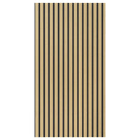 Pannelli Acustici Fonoassorbenti 2pz 60x120cm Decorativi Moderno Rovere Teak 3D