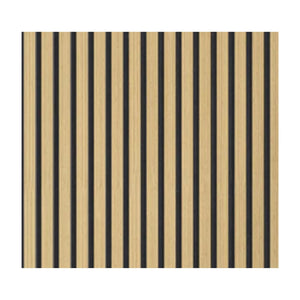 Pannelli Acustici Fonoassorbenti 4pz 60x60cm Decorativi Moderno Rovere Teak 3D