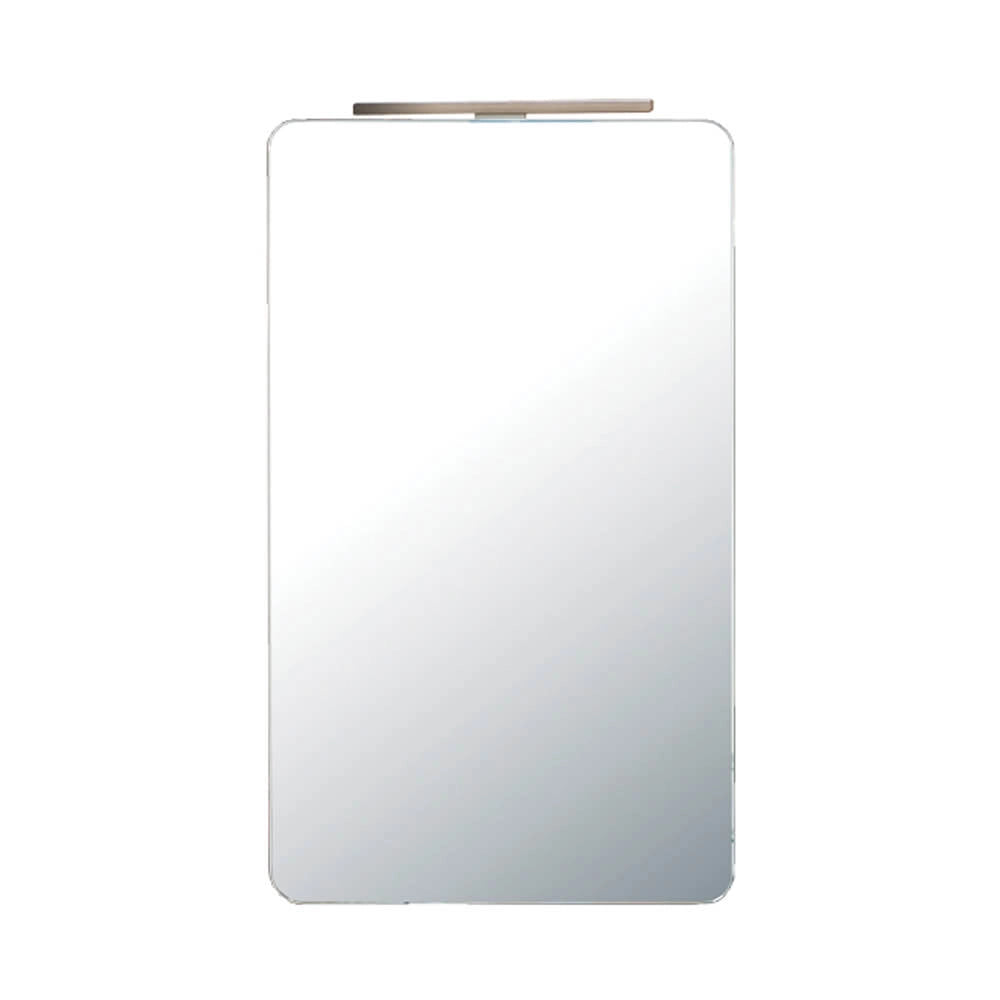Specchio Contenitore Anta Sinistra 50x13x85 cm 2 Ripiani in Nobilitato Montegrappa Bianco
