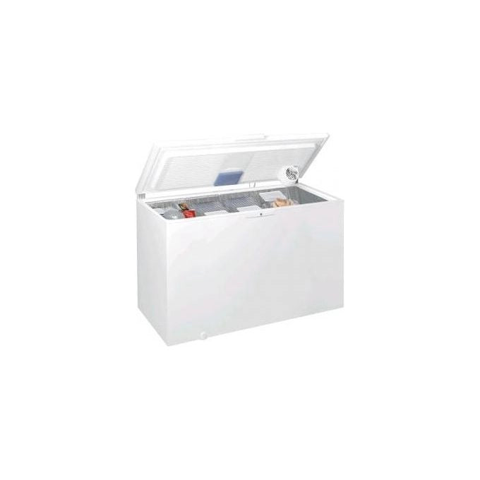 Whirlpool WHE39392T Congelatore a Pozzetto Capacita' 395 Litri Classe energetica E Tecnologia Sesto Senso TurboFreeze 916X1405X698 Bianco