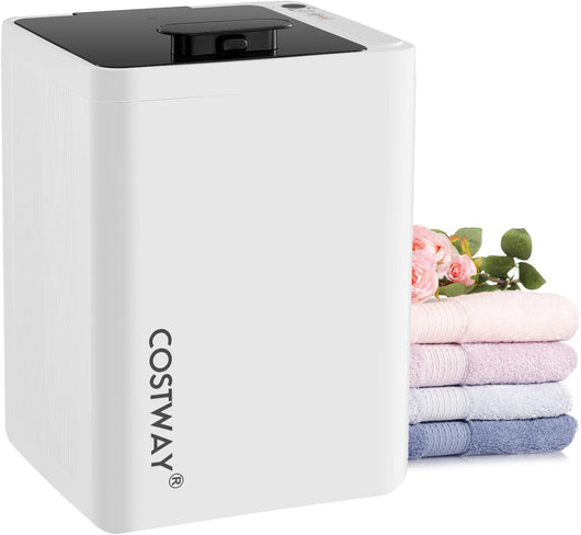 Scaldasalviette 23L, Scalda Salviette da Bagno Elettrico con Spegnimento Automatico, Timer a 6 Livelli e Display LED, Towel Warmer Spazioso per Spa, Terme e Albergo