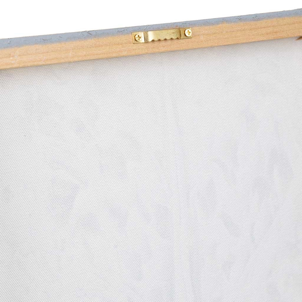 Quadro dipinto a mano con rilievo grigio 30x60x2,5h