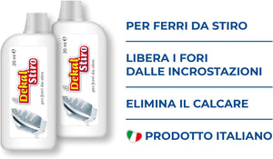 Dekal Decalcificante Ferro da stiro 2pz da 20ml Elimina il Calcare Velocemente