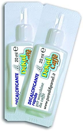 Decalcificante Macchina da Caffè 2pz da 20ml Elimina il Calcare Migliora il Gusto