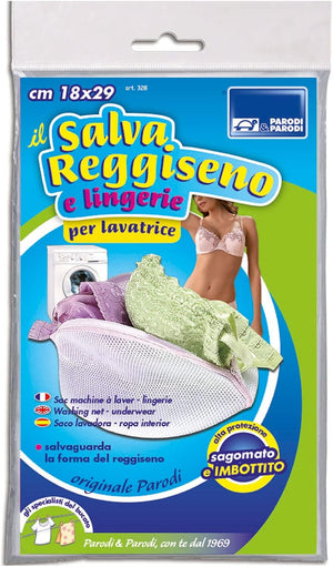 Salva Reggiseno Lingerie Sacco per Proteggere il Bucato Salvaguardia la Forma 18x29cm