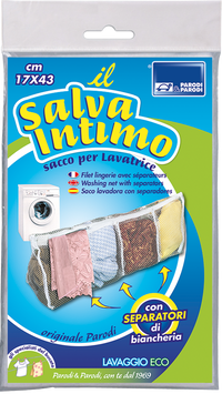 Salva Intimo Lavatrice Sacco per Proteggere il Bucato Salvaguardia la Forma 17x43cm