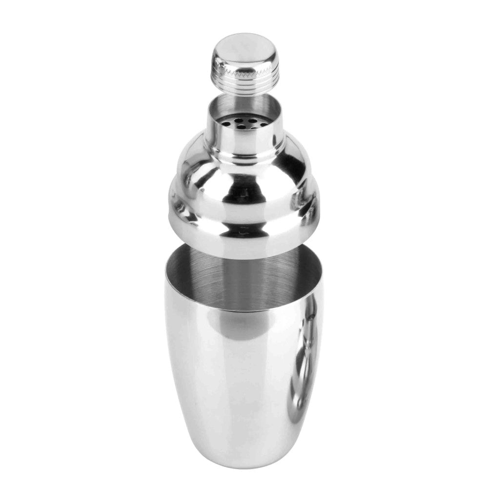 Trade Shop - Shaker Da 350 Ml Per Cocktail Barman Bartender Acciaio Inox Bar Martini Saliera -