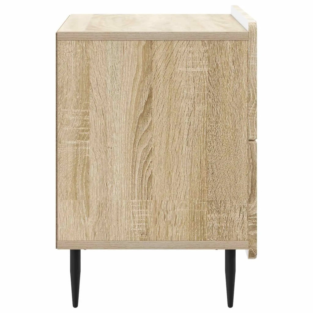 Armadio da Notte con cassetto Rovere Sonoma 62 x 34,5 x 49,5 cm 894317