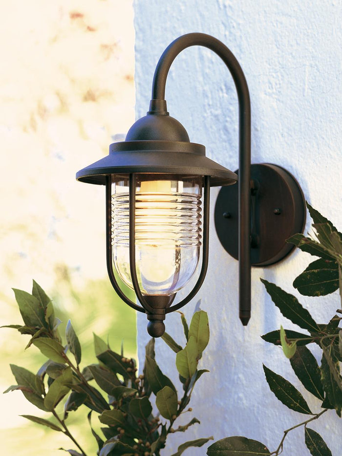 Lampada sospensione da esterno pezzi 3 modello porto color ruggine cm 34