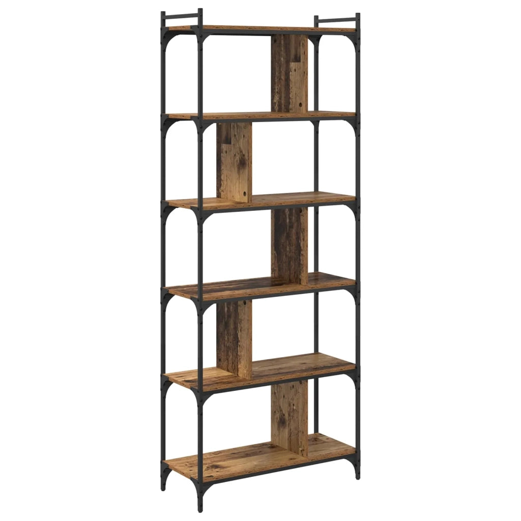 Libreria Legno vecchio 76 x 32 x 192 cm Legno multistrato 882169