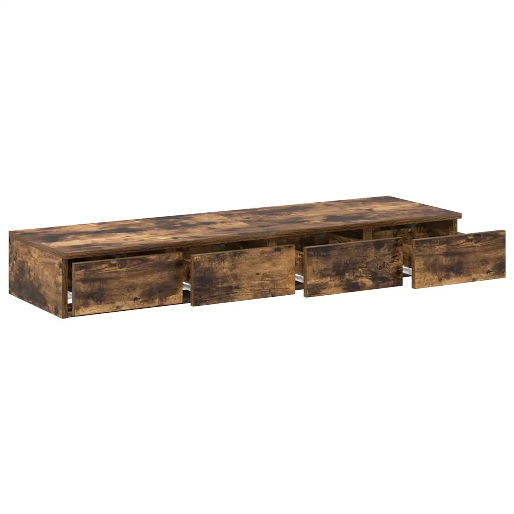 Cassetti per letto Rovere fumé 120 x 36,5 x 16,5 cm 866943