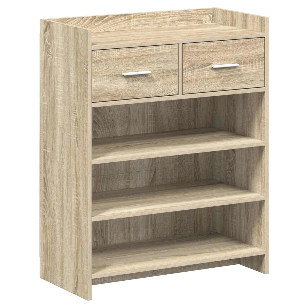 Mobile per scarpe con cassetto Rovere Sonoma 73,5 x 36 x 92 cm 8011325